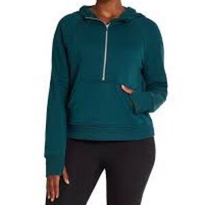 Danskin Teal Hoodie Sweatshirt